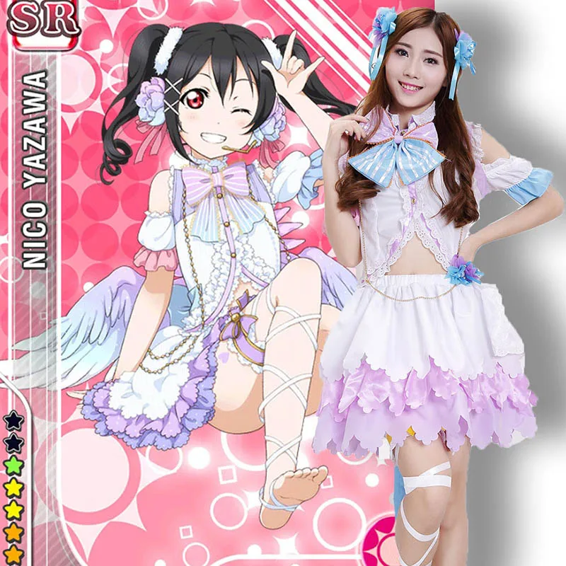 

Lovelive Косплей Love Live День Святого Валентина Yazawa Nico костюмы косплей Sonoda Umi Nishikino Maki Honoka Eli.