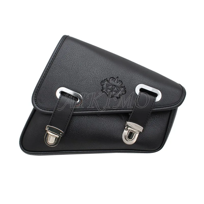 Кожаная школьная сумка для мотоциклистов соло Swingarm Sportster XL Dyna Softail Scout 60 Bobber Rebel |