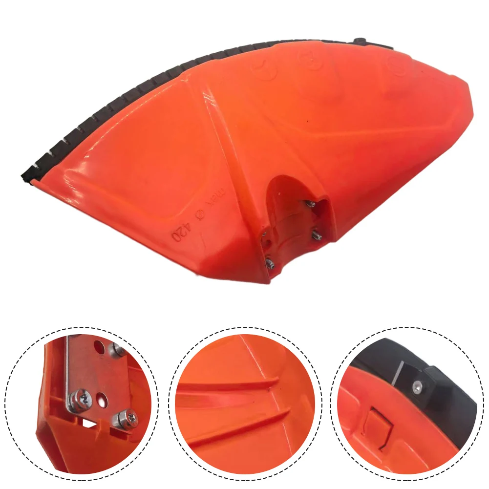 Фото Комплект защитных экранов для моделей FS91, FS111, FS131, FS251 и 4180 007 1028, разработанный для повышения безопасности при обрезке благодаря отклонению отходов. №4