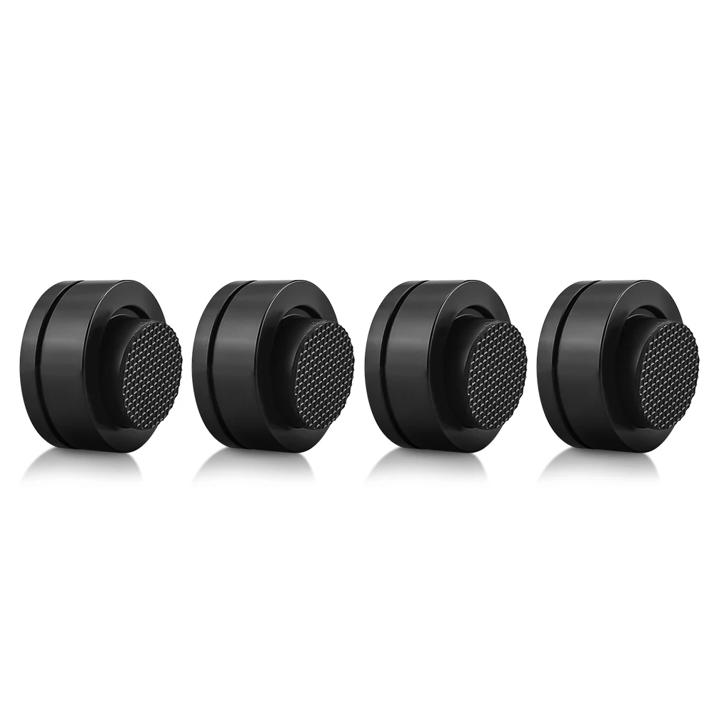 

4pcs HIFI Audio Speaker Amplifier Steel ball Scroll Anti-shock Absorber Foot Feet Nail Pad Vibration Base