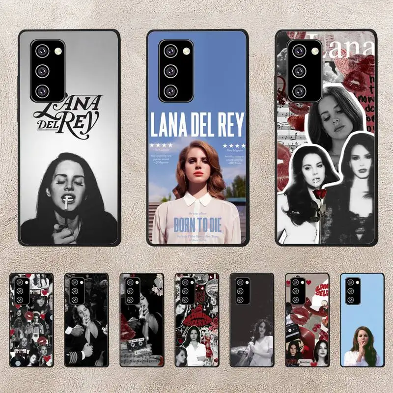

Lana Del Rey Singer Kraft Phone Case For Oppo Reno Realme C3 6Pro Cover For Vivo Y91C Y17 Y19 Funda Capa