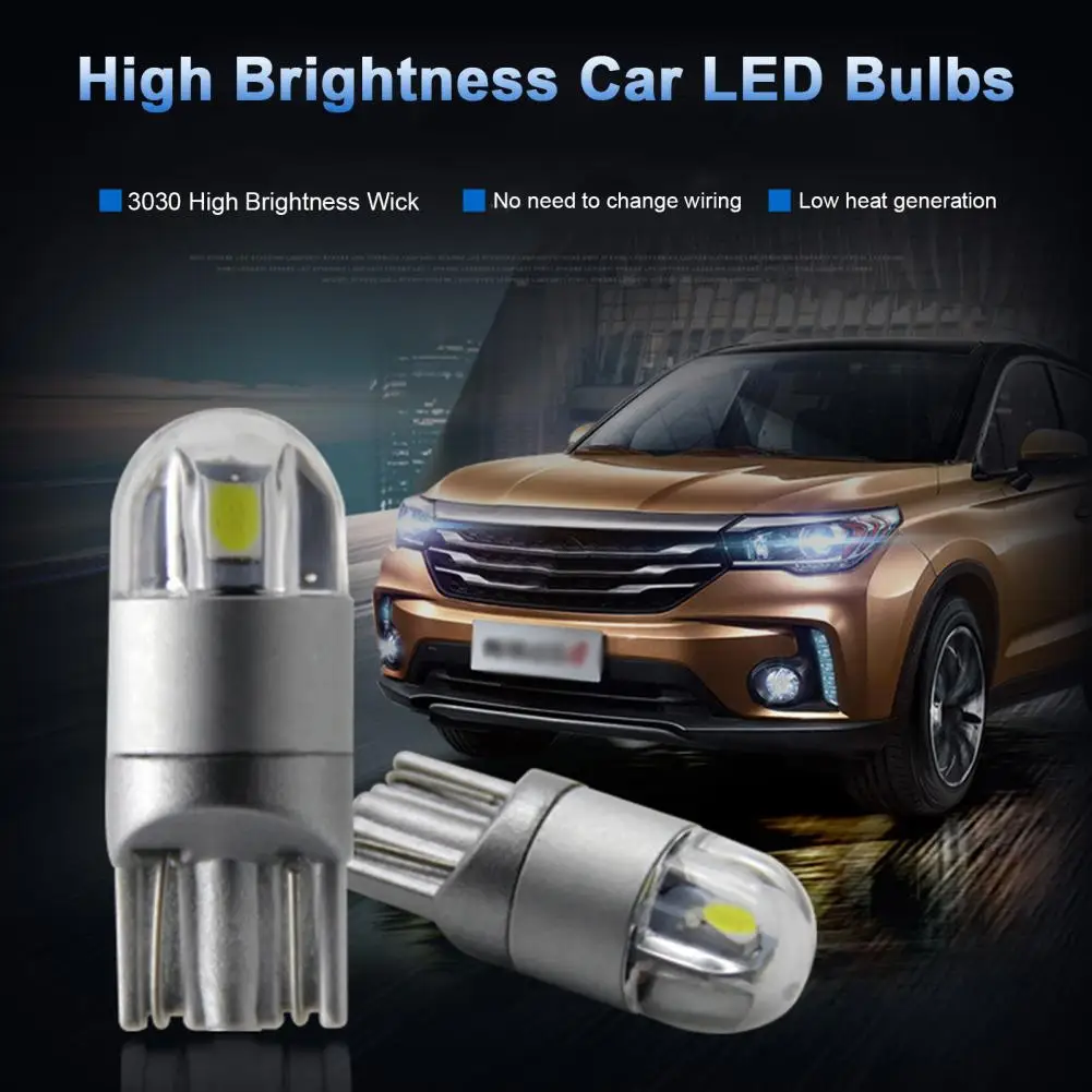 

6Pcs Super Bright LED Light Bulb 6000k White Long Range High Focus Lens Car LED Width Lights Car Interior Courtesy Lights