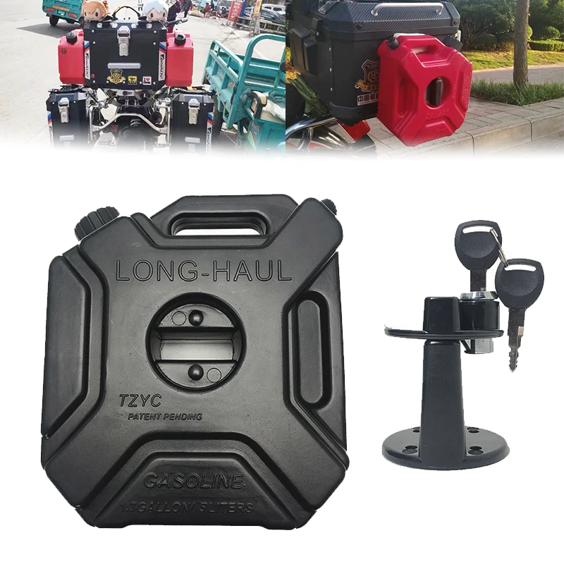Portable Jerry Can Gas Fuel Tank Plastic Petrol Car Spare Container Gasoline Petrol Tanks Canister ATV Motorcycle For BMW HONDA