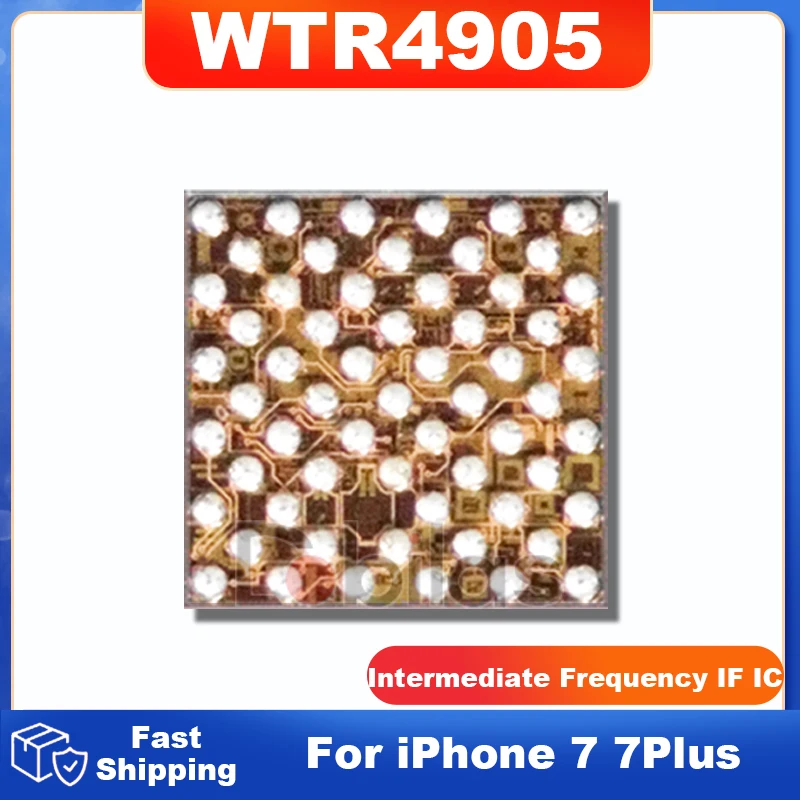 10 шт. WTR4905 1VV для iPhone 7G 7 Plus Промежуточная частота IF IC чип XCVR1_RF LTE трансивер
