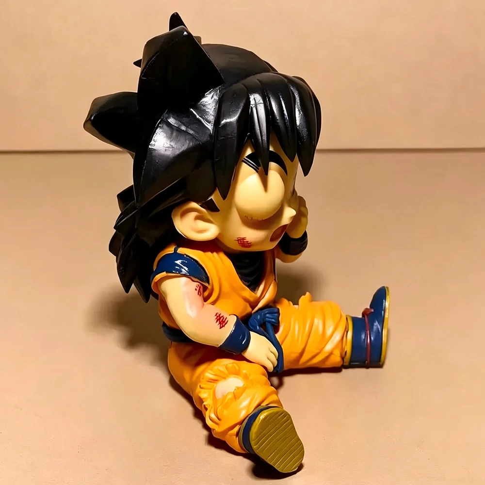 Фото Фигурка Сон Гохана 5 см, аниме Dragon Ball Super Saiyan, фигурка-держатель для лапши, крутая модель для гольфа, игрушка, подарок, коллекционные украшения, ПВХ №4
