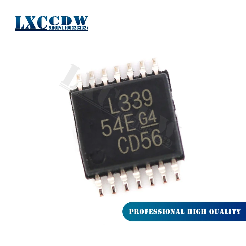 10 шт LM339PWR LM339PW L339 TSSOP-14 LM324PWR LM358PWR LM393PWR NE555PWR LM393PW LM358PW LM324PW L393 L324 L358 N555