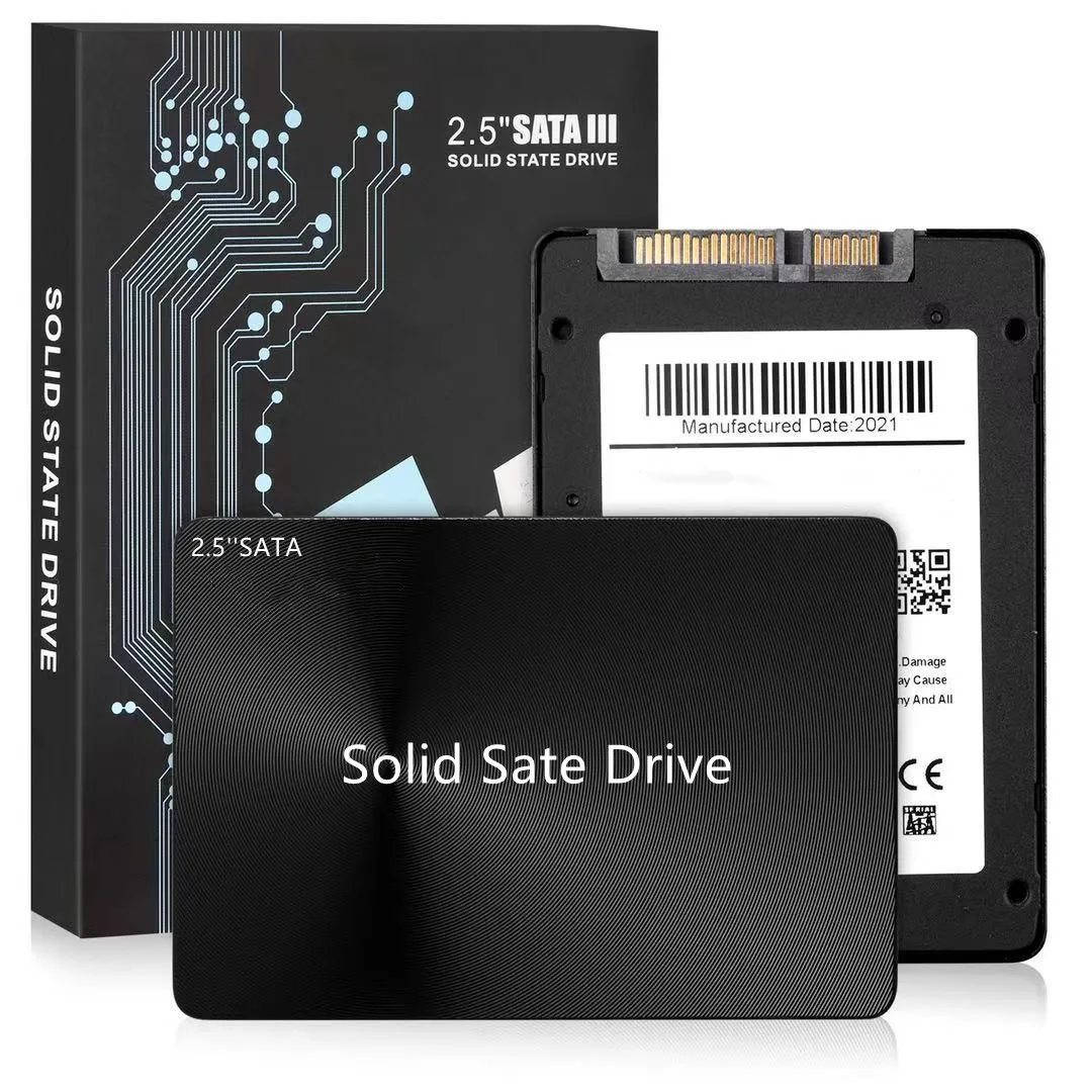 

Metal Shell Black 2.5 Inch Solid State Drive SSD 512GB1TB Fast Transfer Laptop Desktop Computer Universal New SATA 3.0 Inferface