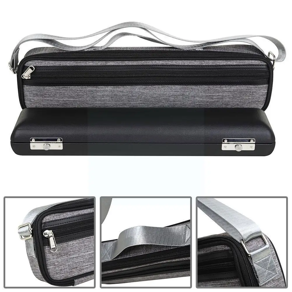 

16 Hole Flute 17 Hole Flute Bag For 16 Holes Flute C Foot With Exterior Pocket With Carry Handle Shoulder Strap Y3v3