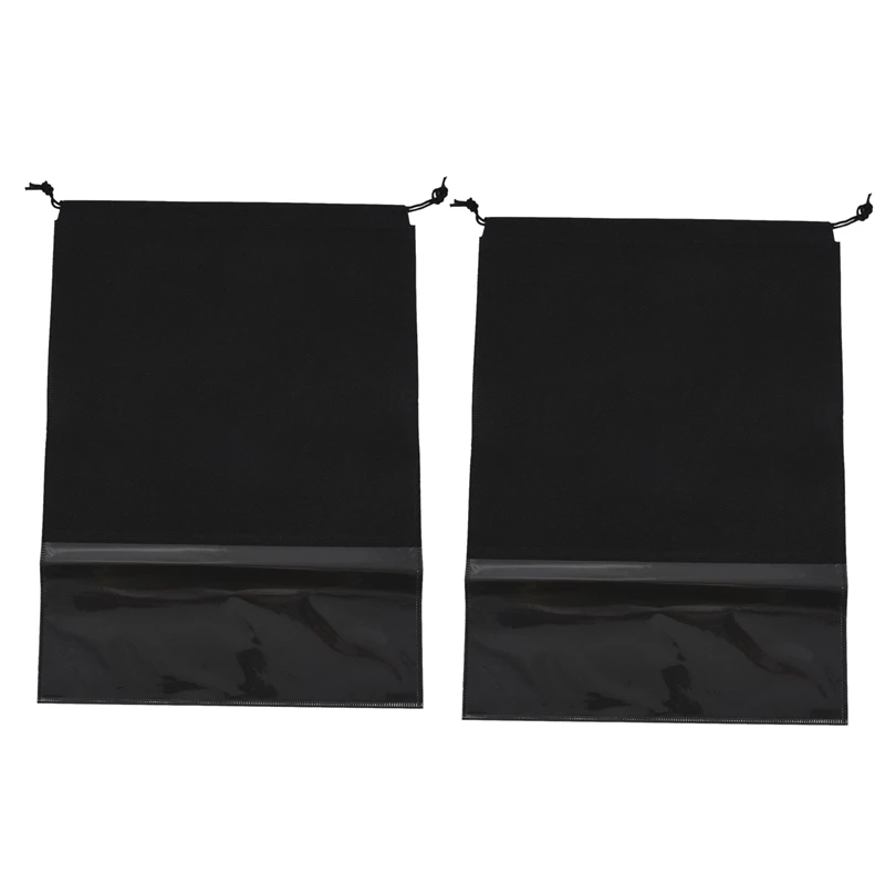 

Дорожные сумки для обуви, водонепроницаемые нетканые органайзеры с веревкой для хранения обуви для мужчин и женщин, большие размеры, черные...