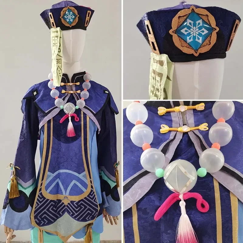 Костюм для косплея платье зомби со шляпой носки с заклинаниями одежда на