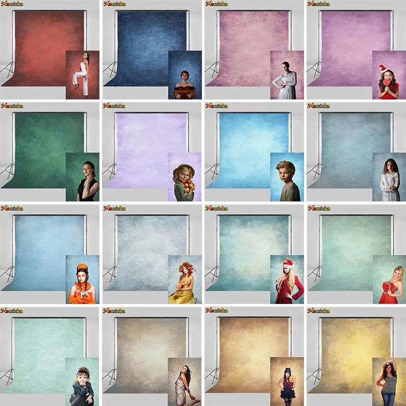 Ретро градиентные абстрактные фоны для фотостудии