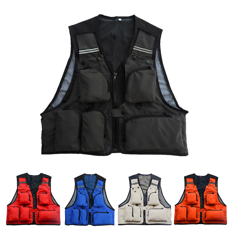 

NEW Outdoor Ultra Lightweight Fly Fishing Vest for Men and Women Fishing Quick-drying Mesh Vest Fishing Accessories
