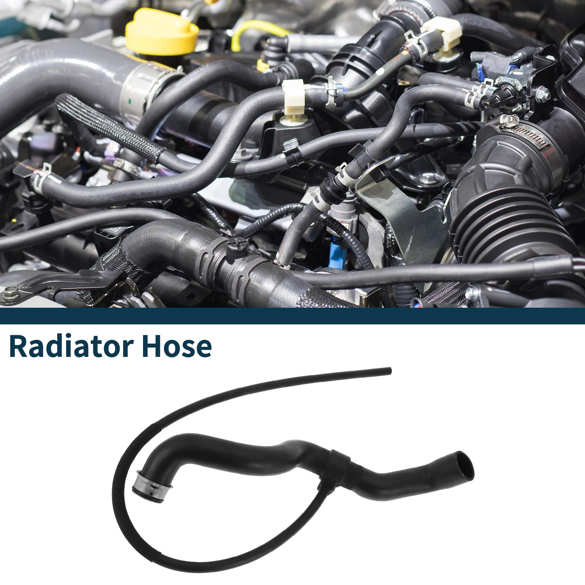 Шланг радиатора UXCELL для Mercedes-Benz CLK320 1998 1999 2000 2001 2002 2003 2004 2005 No A 2095010282 Резина