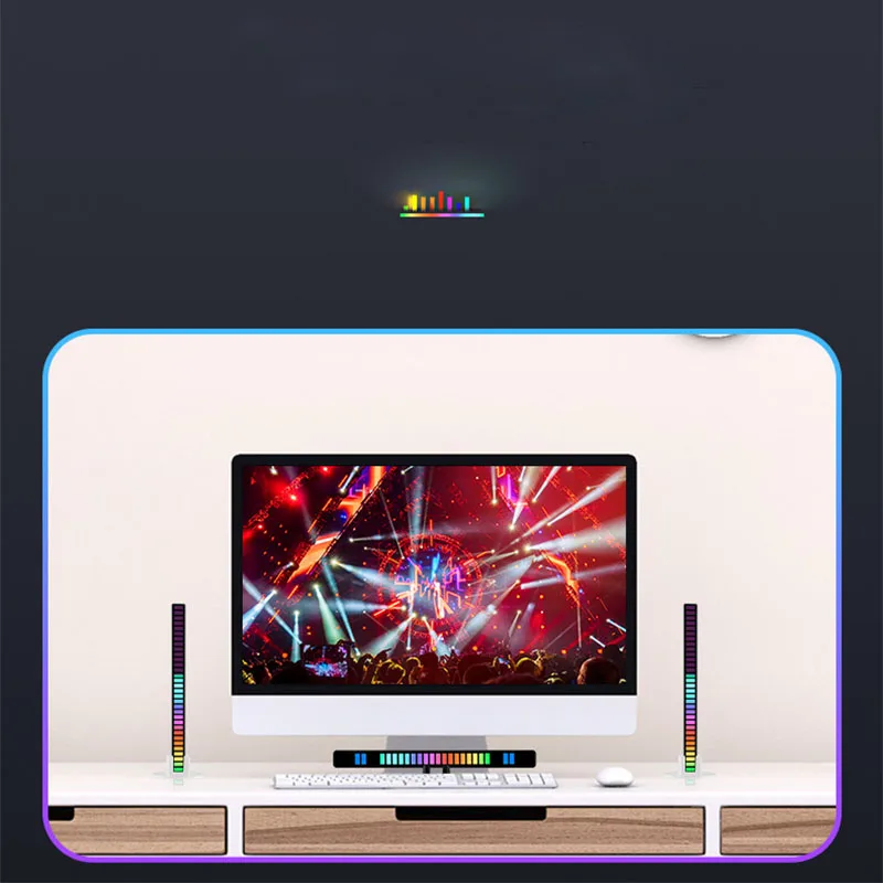 Светодиодный светодиодные RGB-лампы для управления звуком, аксессуары для Renault Kangoo Dacia Scenic Megane Sandero Captu, декоративные аксессуары