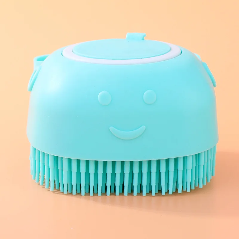 

Силиконовая мягкая щетка для мытья кошек и собак