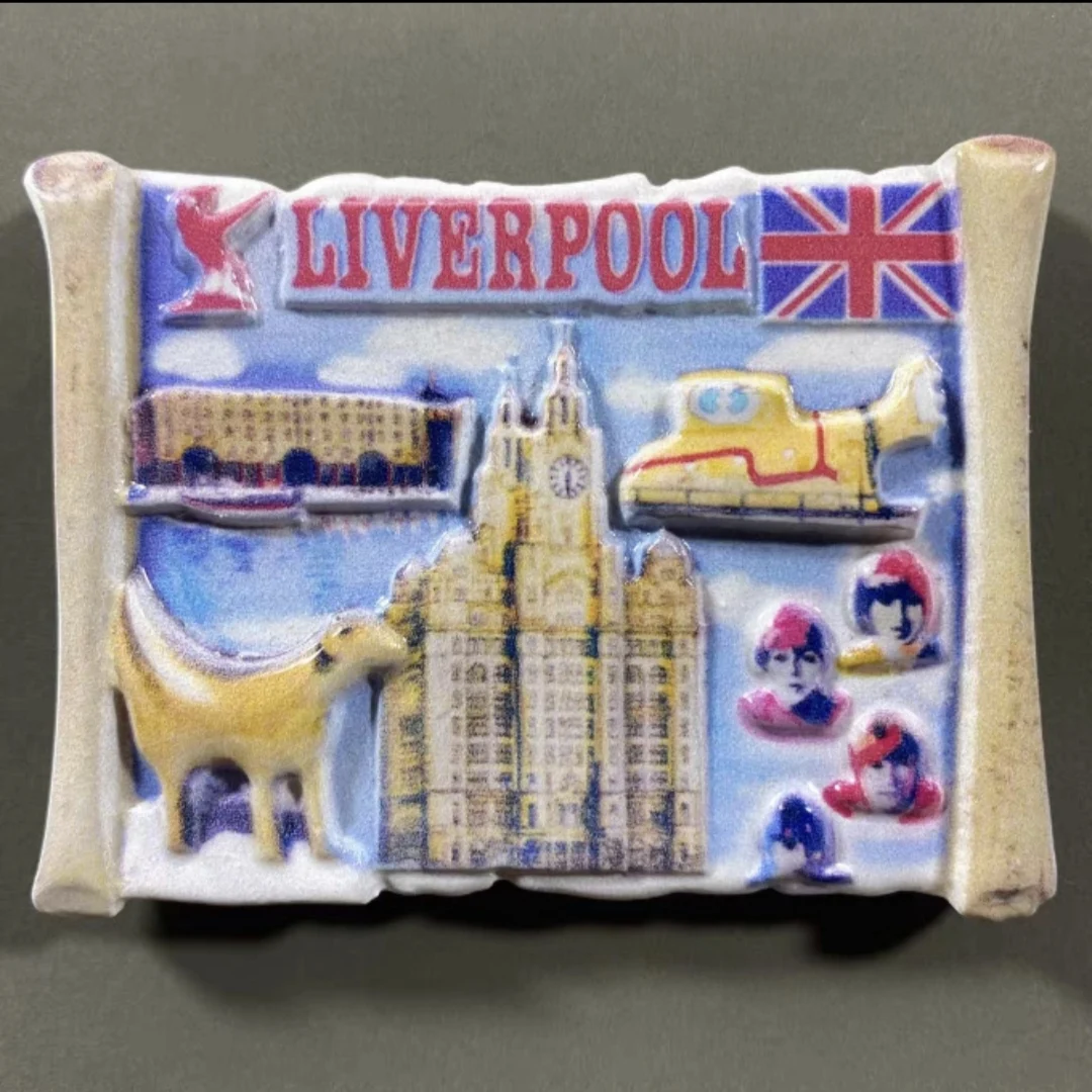 Европа Великобритания Англия Лондон 3D магниты на холодильник Женская коллекция