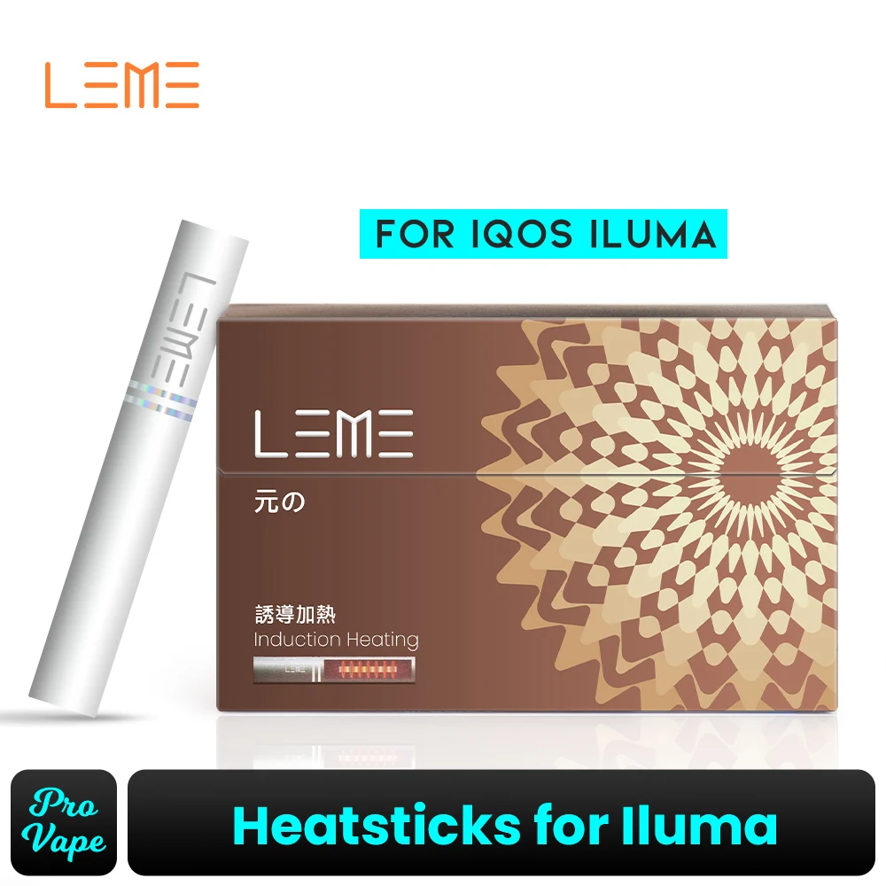 LEME META Induction Heating Cigarettes For ICOS Iluma Series Tobacco Heating Device - DO NOT Insert Into Heating Blade Device