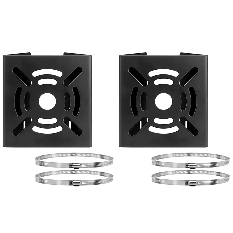 

2X Universal Vertical Pole Mount Camera Bracket Wall Mounting Bracket For CCTV Security Camera PTZ Dome (A)