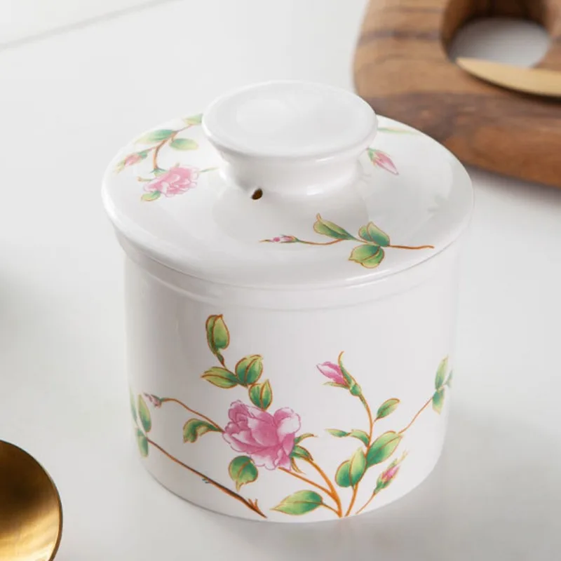 Керамический контейнер для масла стойки органайзер французского на свежем