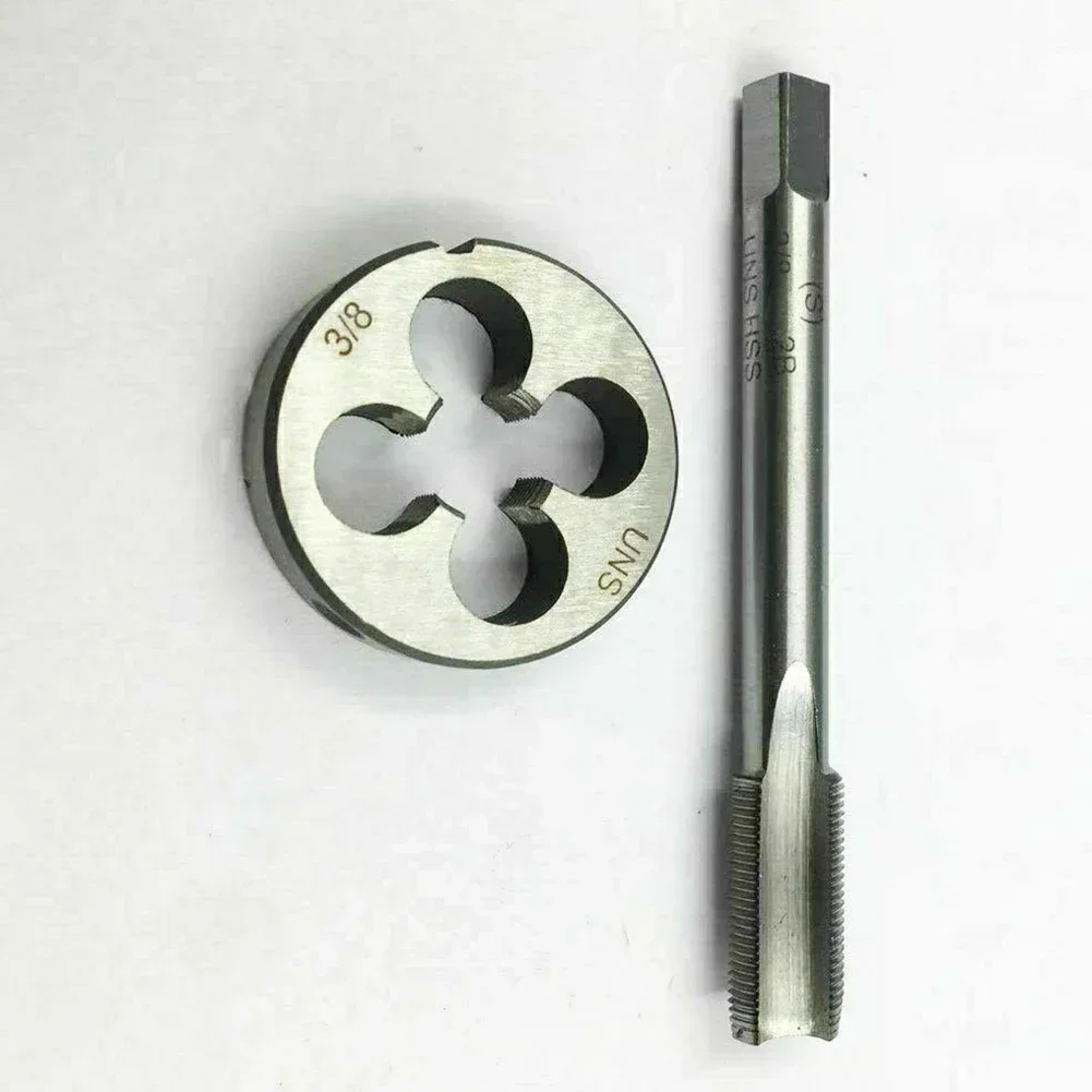 Коническая замочная скважина UNS Tap Die 3/8-26 матрица из черных материалов ручные