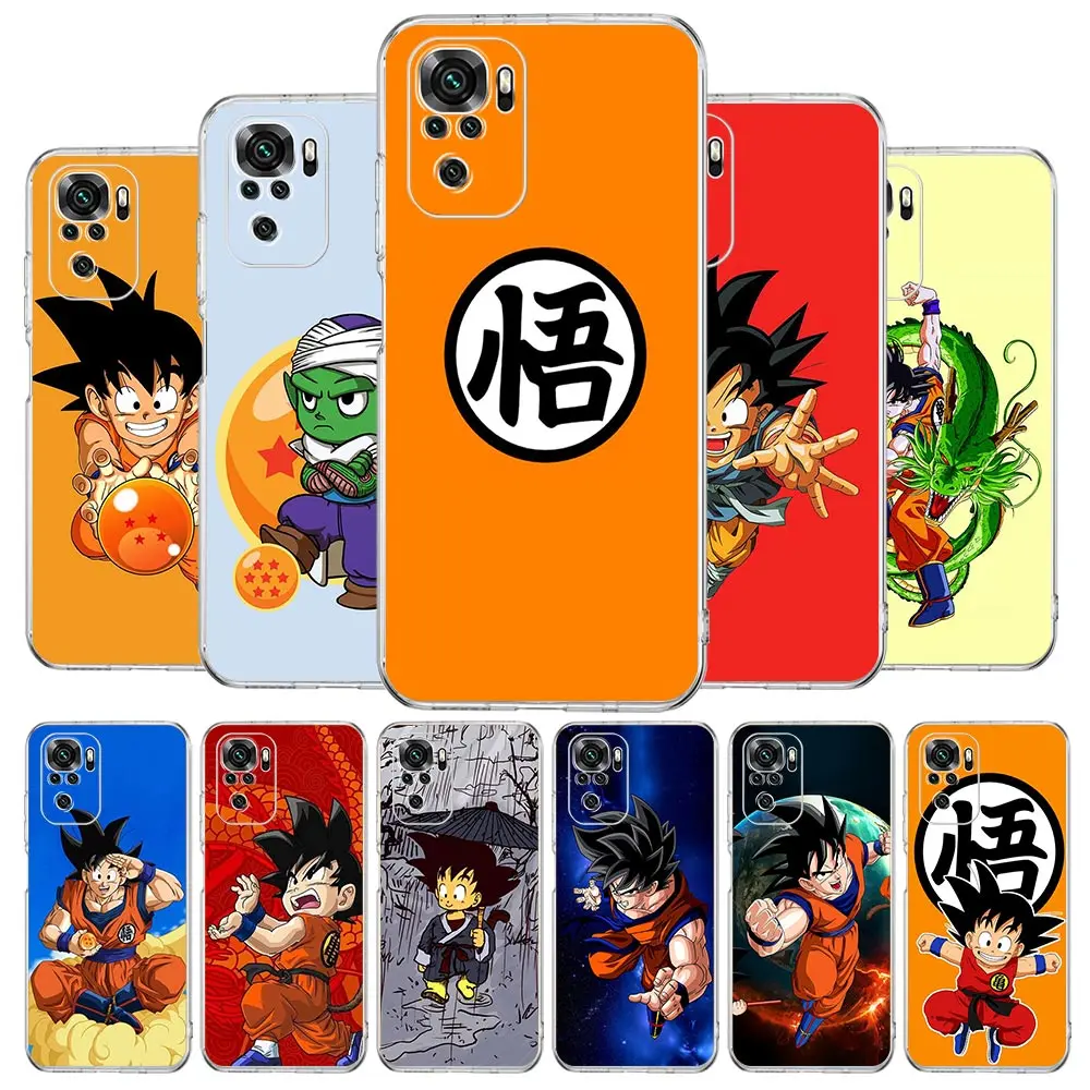 Чехол Dragon Ball Z для Xiaomi Redmi Note 10 5G Pro 9s 4G 9 7 8 8T 9T 10S |