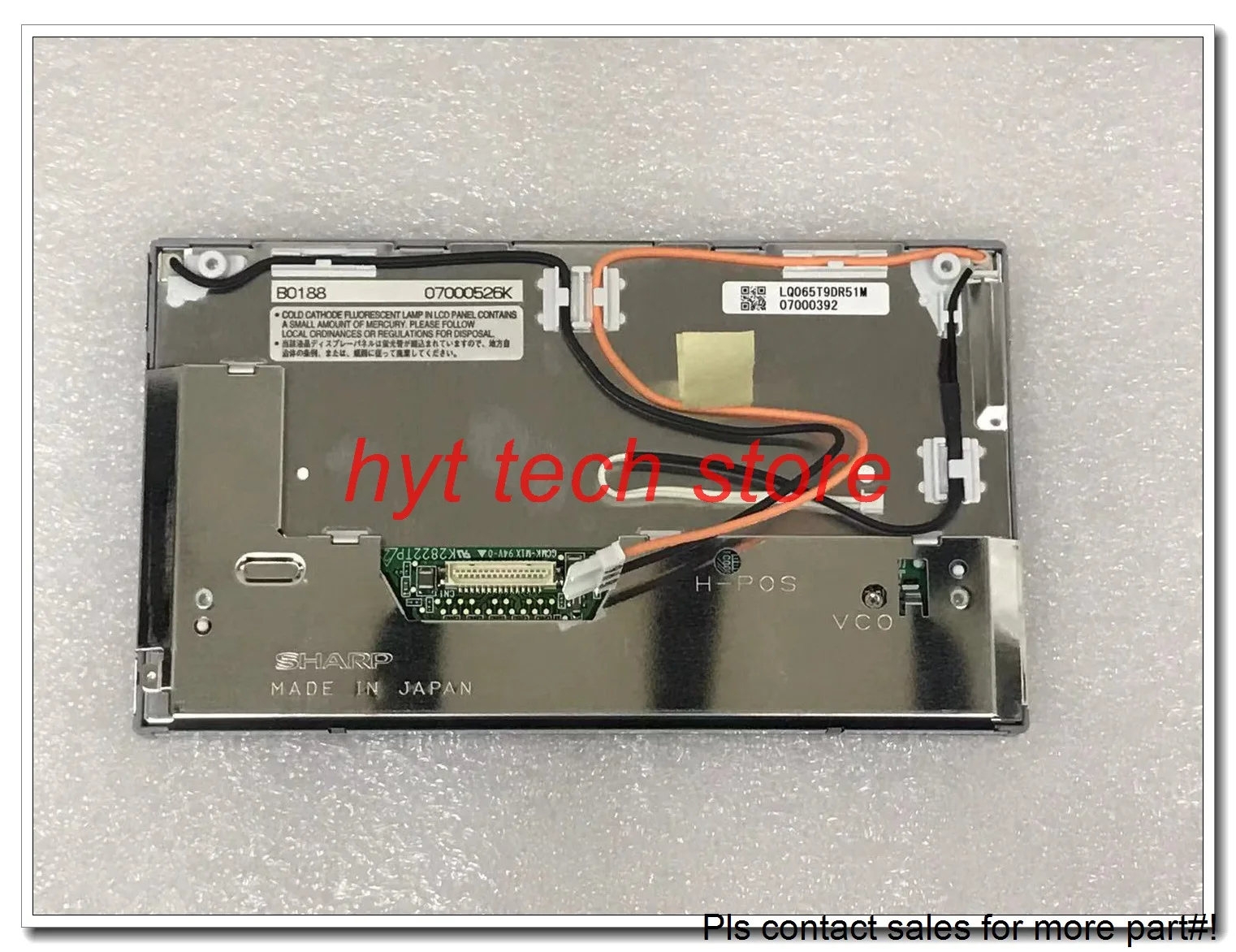 

LQ065T9DR51M 6.5 INCH Industrial LCD, Ready in stock