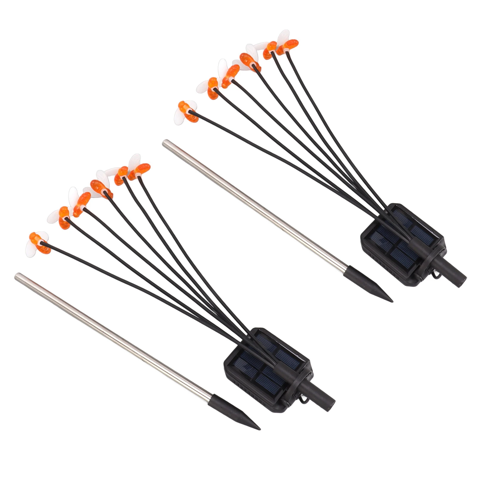 Солнечные садовые фонари IP65 Водонепроницаемый 6 световых головок Декоративные