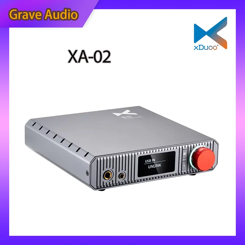 xDuoo XA-02 Настольный декодер Сбалансированный усилитель для наушников Bluetooth AMPs USB