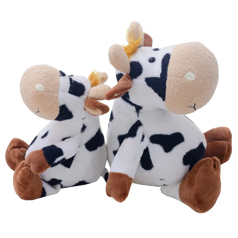 20CM Милый Мягкий Игрушечный Бычок-молоко Плюшевая Игрушка Милый Мягкий Животное-крупный Кукла Кавайная Подушка Для Младенцев Подарки на Пальчики.