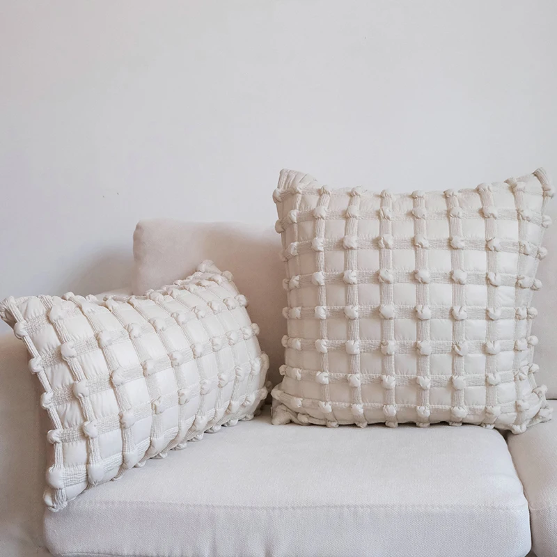 

Creative Pillow Cover Bubble Pattern Design Decorative Cushion Cover for Sofa Livingroom Simple Fashion Home Decor Pillowcase