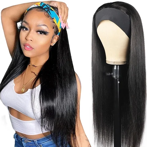 Безклеевые прямые искусственные человеческие волосы, плотность 150%, перуанские человеческие волосы, парики естественного цвета для черных женщин, дешевые волосы Jarin