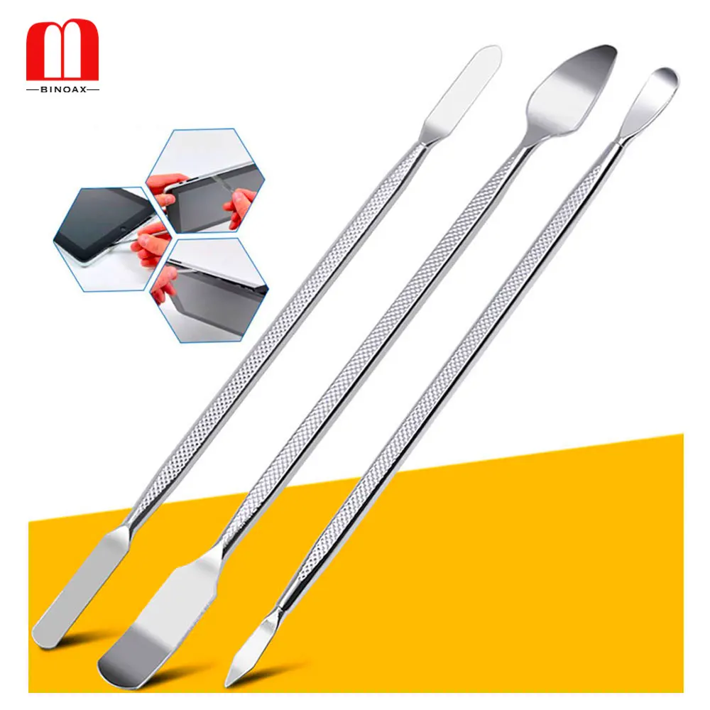 

3pcs Universal Mobile Phone Repair Opening Tool Metal Disassemble Crowbar Metal Steel Pry Phone Hand Tool Set