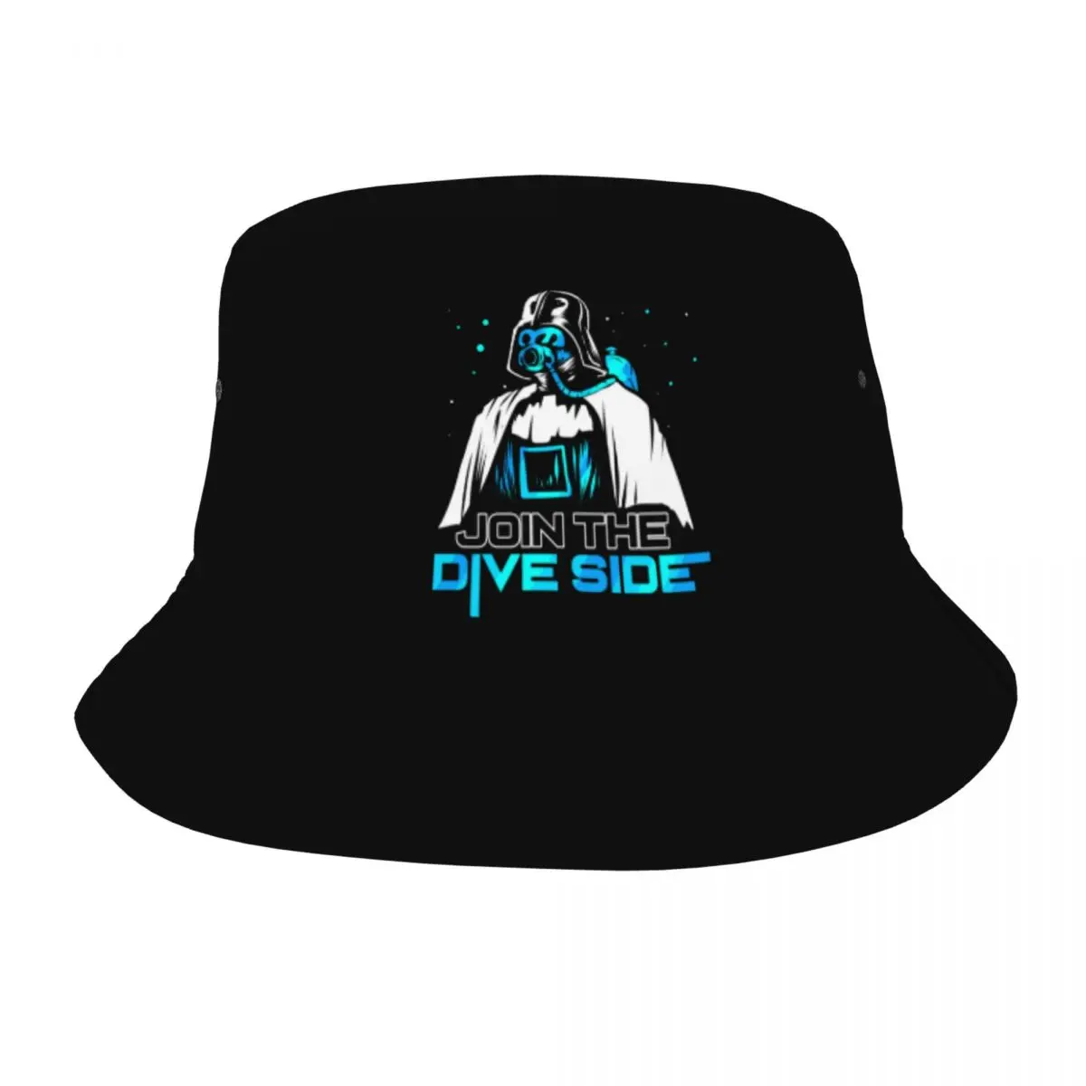 

Funny Scuba Diver Diving Bucket Hat UV Protection Camping Sport Dive Freediving Underwater Fisherman Cap Summer Beach Hatwear