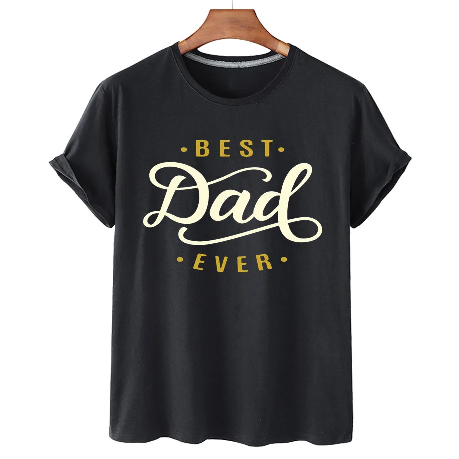 

100% Cotton Dad Print Short Sleeve T-Shirt Women's 2022 Summer Women's Casual T-Shirt Unisex Short Sleeve T-Shirt Women S-4XL