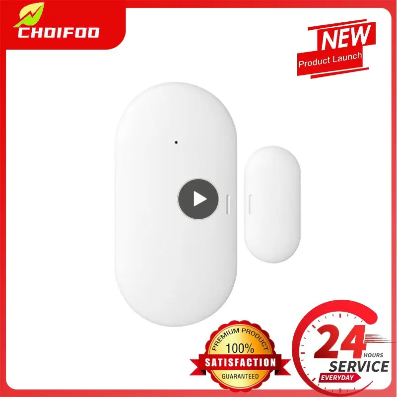 

Magnetic Door And Window Sensor Real-time Monitoring Door Magnetic Zigbee Door Detector Smart Home Alarm Tuya