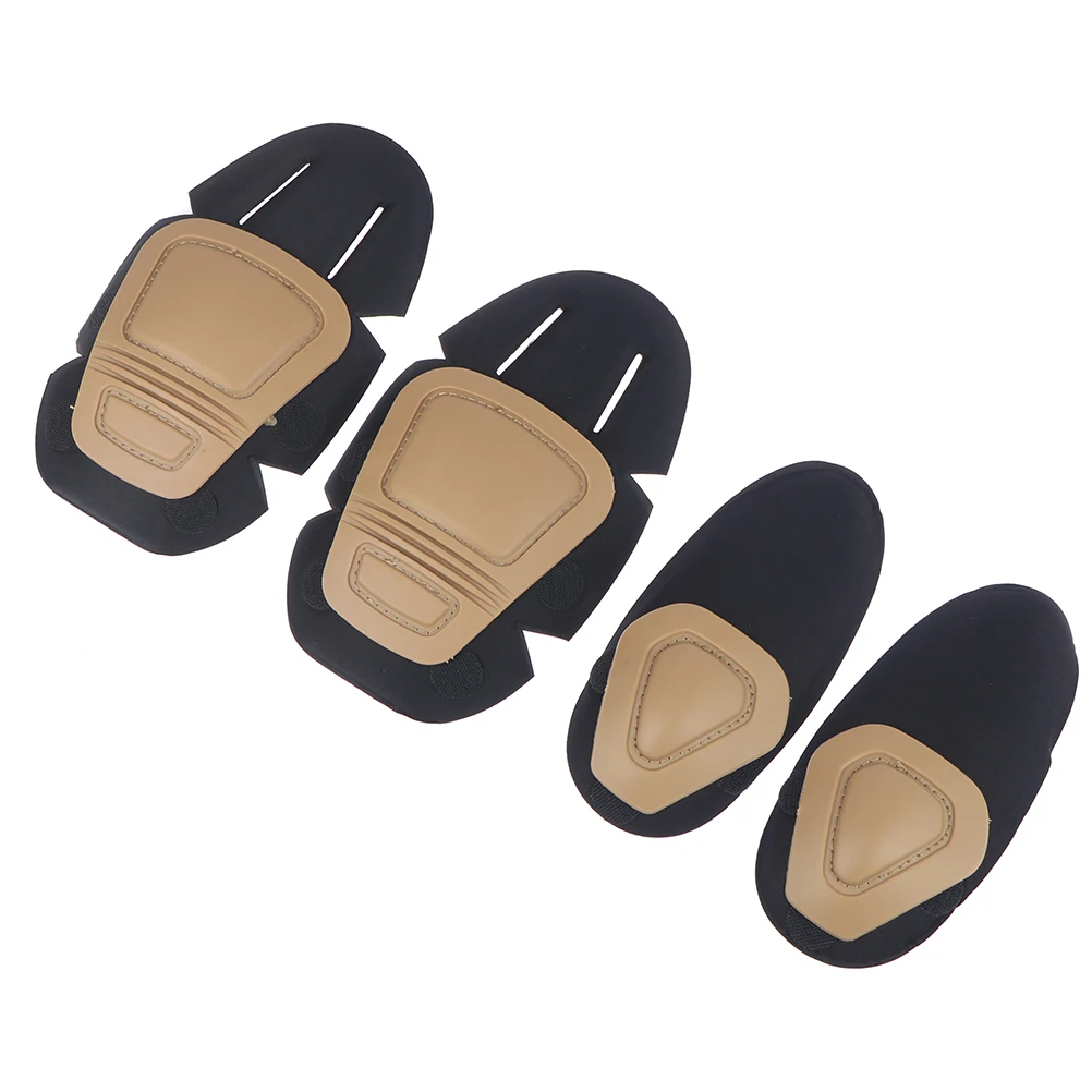 1 пара тактические наколенники и Суппорт локтя для пейнтбола страйкбола