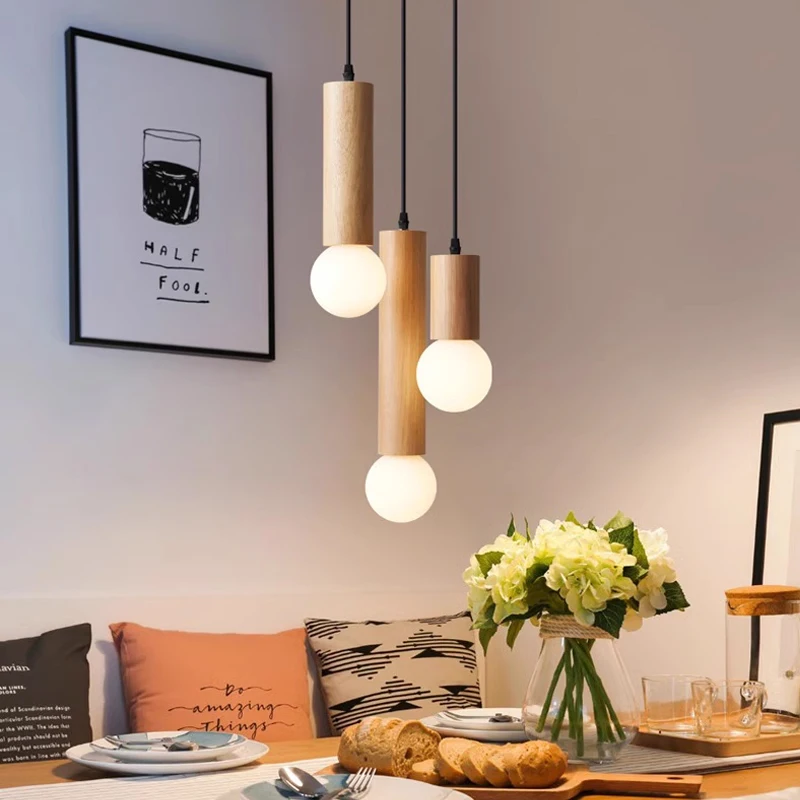 Люстры для столовой в скандинавском стиле креативные и персонализированные