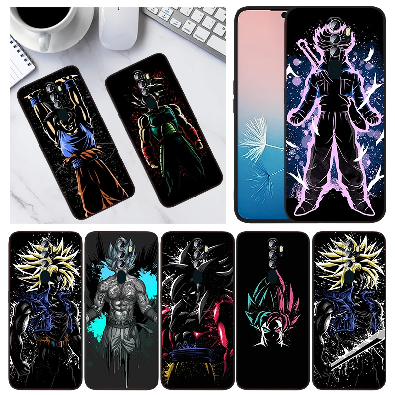 

Art Anime Dragon Ball Goku For OPPO A94 A93 A74 A73 A72 A53S A53 A55 A31 A16K A12E A1K A12 A11 A9 A5 2020 Black Phone Case Capa