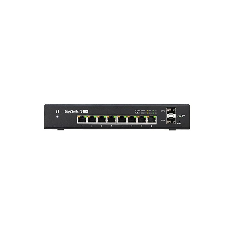 Ubiquiti ES-8-150W Edge Switch 8 PoE Port , 2 SFP Port UBNT Network Managed PoE+ Gigabit Switch with SFP