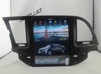 10 4 tesla style vertical screen android 9 0 six core car video radio navigation for hyundai elantra avante 2017 2018