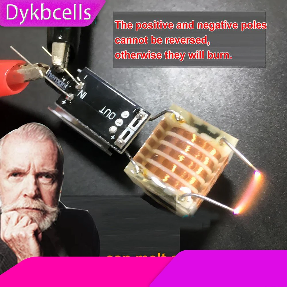 

Dykbcells DC 5 В ~ 12 В до 20 кв трансформатор высокого напряжения Катушка зажигания инвертор плата драйвера очиститель дыма генератор отрицательных ионов