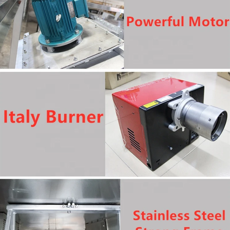 Печь для выпечки на газе дизельном топливе электрическая промышленная