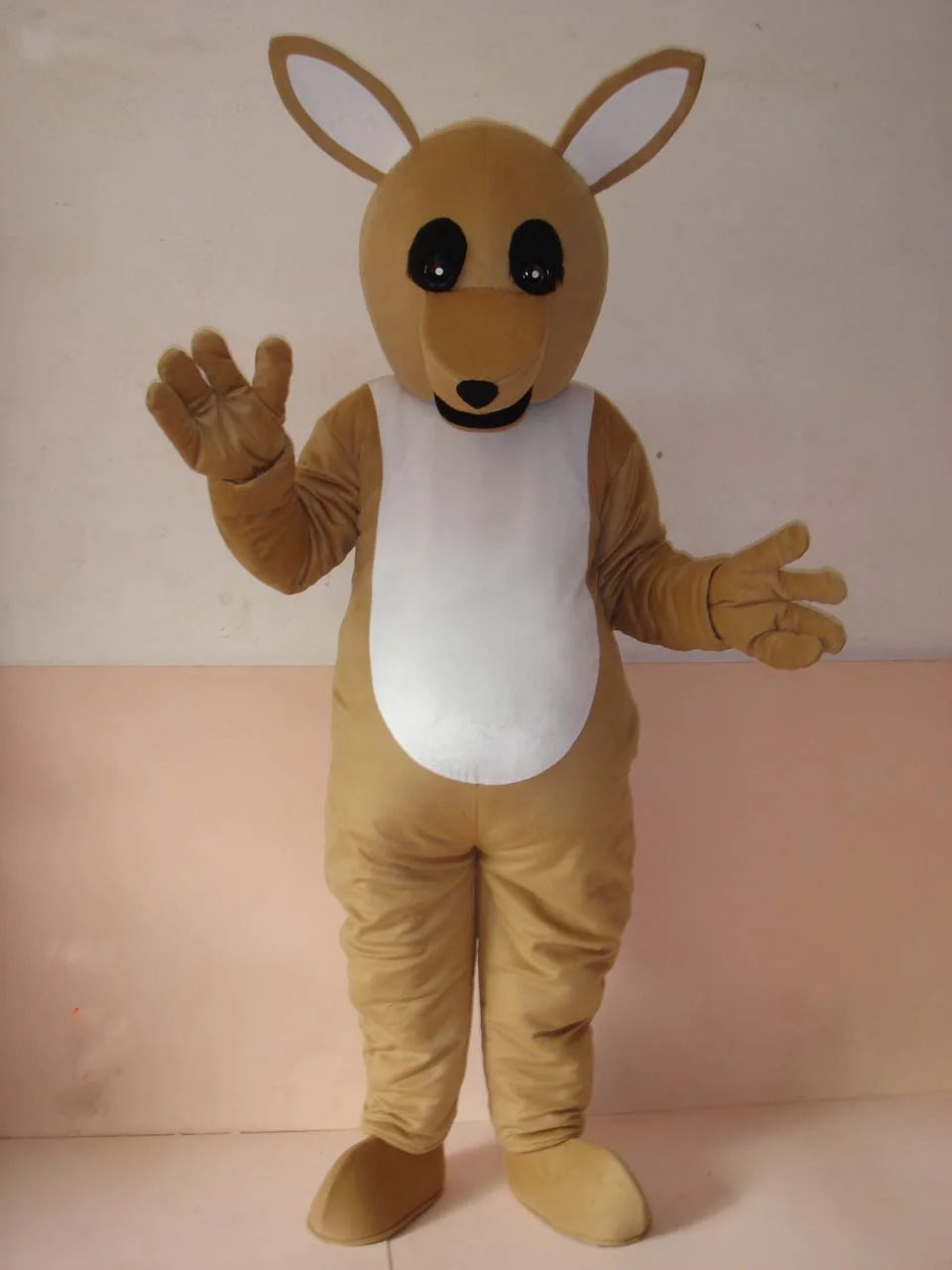 

Khaki Donkey Mascot Costume Animal Cosplay Costume Birthday Mask Party Fancy Dress Cartoon Character Carnival Event Prop