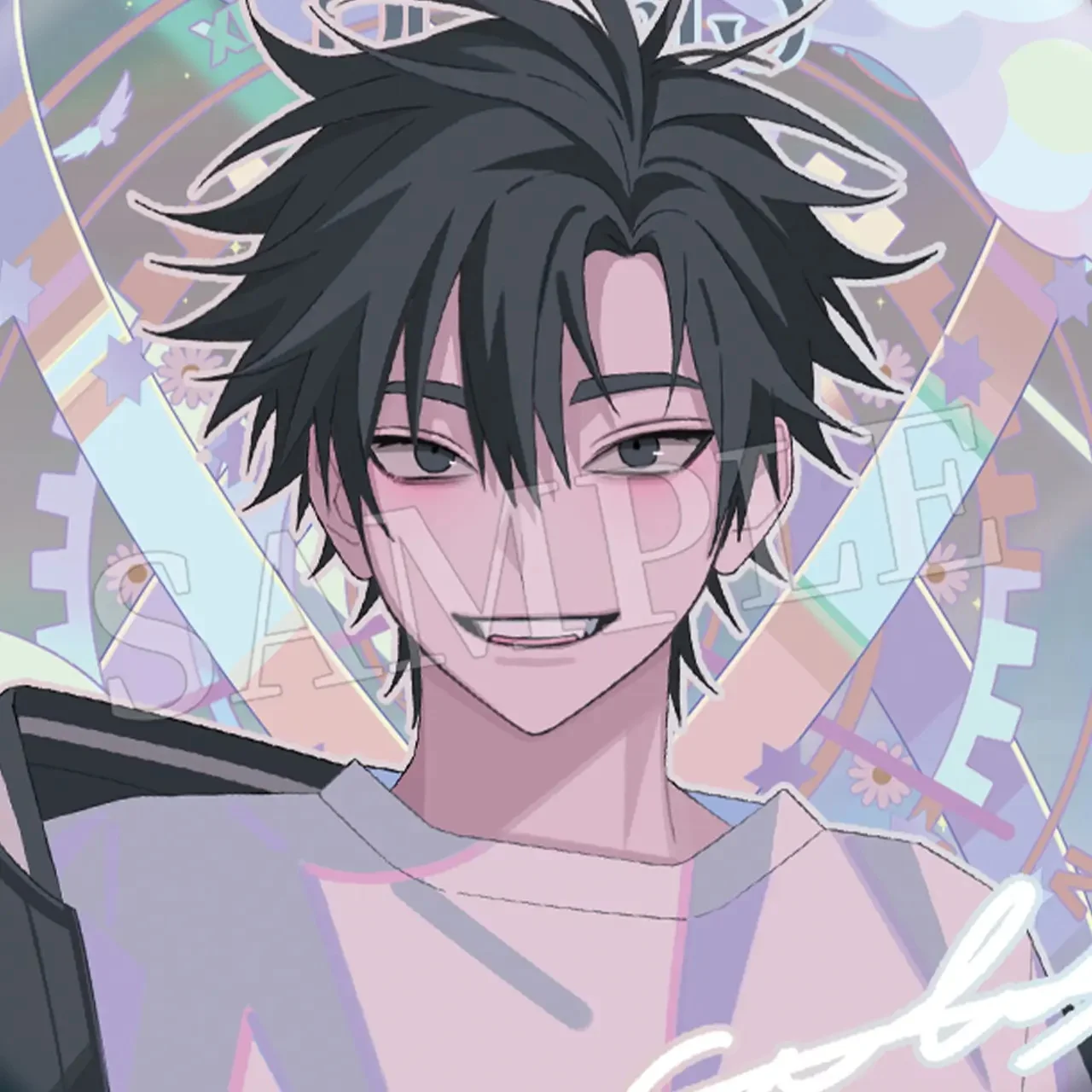 Мультяшная аниме ссылка клик Чэн сяоши лепесток порошок Косплей Милая жестяная