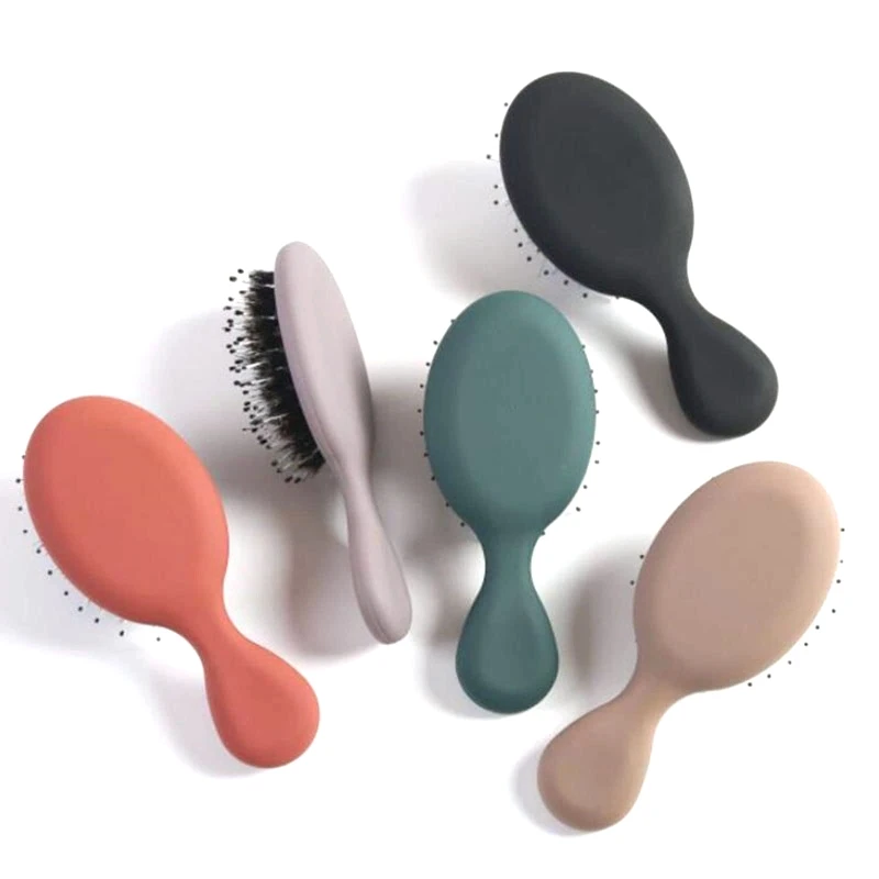 

Professional Paddle Hair Brush Bristles Detangling Hairbrush Portable Massager Scalp Styling Tool for Women Men P8DD