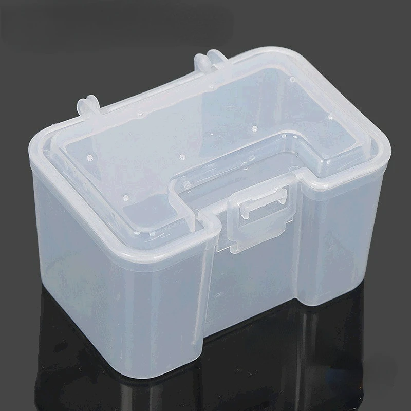 

1Pcs Transparent Portable Bait Bait Box Breathable Red Insect Box Live Bait Box Plastic Earthworm Box Fishing Tackle