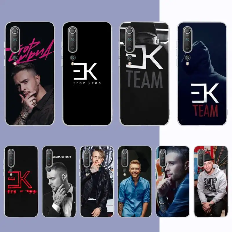 

Egor Creed Phone Case for Samsung S21 A10 for Redmi Note 7 9 for Huawei P30Pro Honor 8X 10i cover