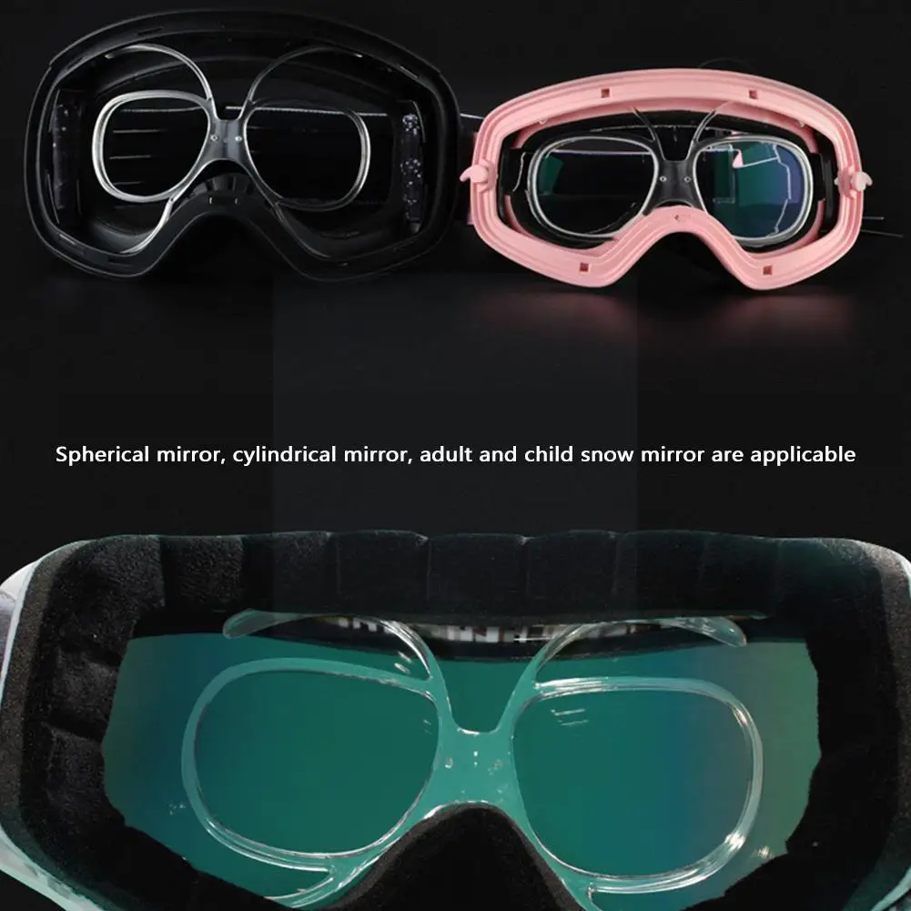

Регулируемые лыжные очки Rx вставка оптический адаптер Внутренняя Гибкая Рамка Очки Гибкий Мотоцикл Размер сноуборд L4s3