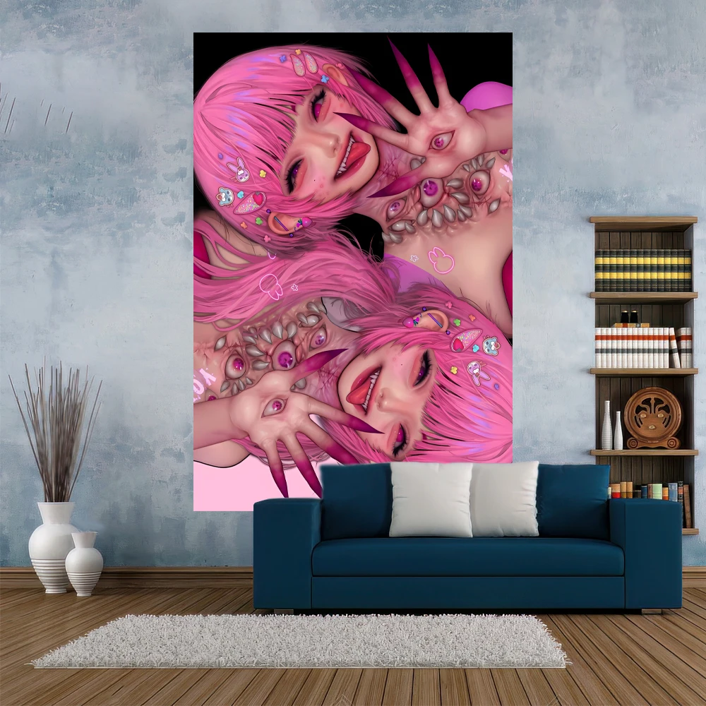 

XxDeco аниме сатана гобелен