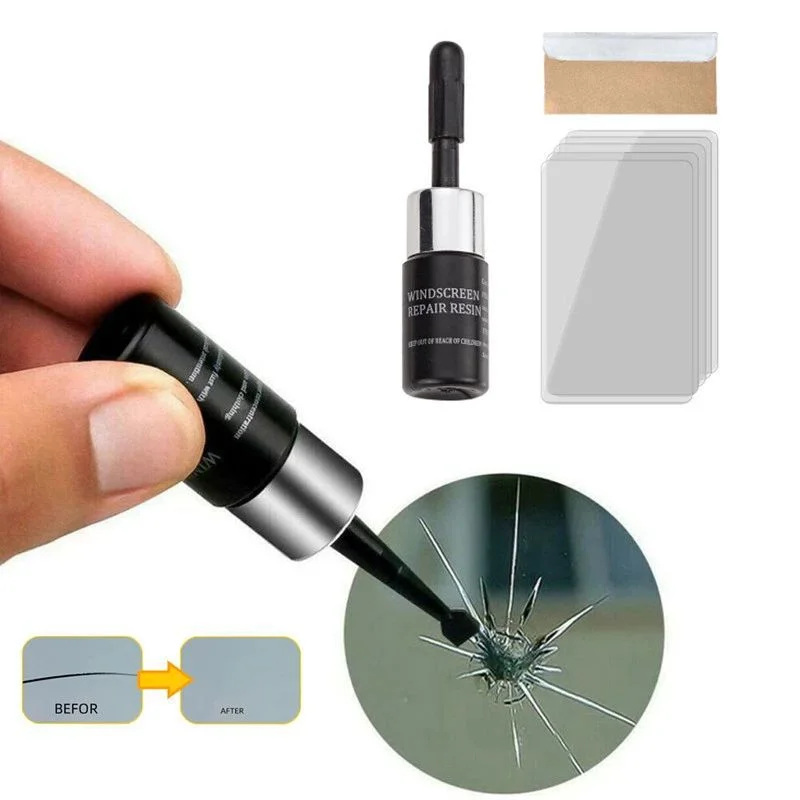 

1 Piece Upgraded Window Glass Cracked Scratch Repair Kit Windshield DIY Tools Glass Scratches Car Care Window Repair Tool